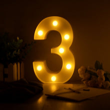 Load image into Gallery viewer, Luminous LED Letter Night Light Creative 26 English Alphabet Number Battery Lamp Romantic Wedding Party Decoration
